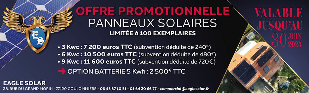 Publicité Eagle Solar